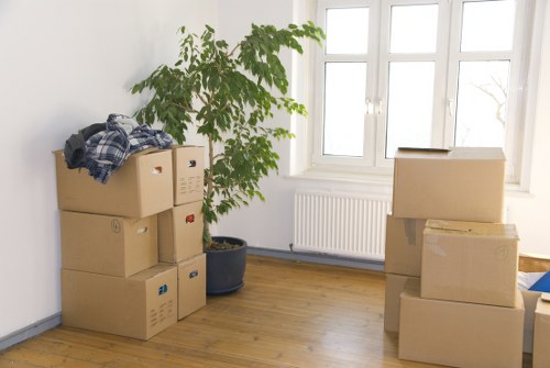 Apartment move planning with a moving truck in Docklands
