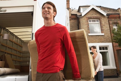 Local student removal service planning a move around Docklands access challenges