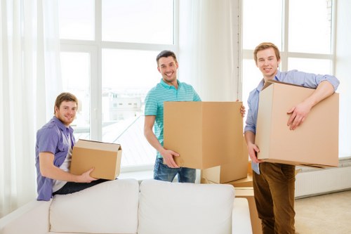 Preparing business equipment and files for a commercial move in Docklands