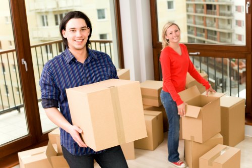 Docklands office move with building access and lift coordination